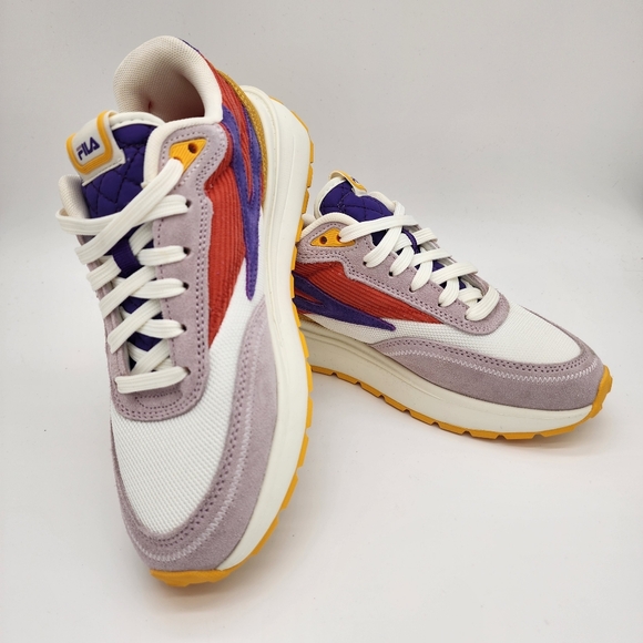 FILA Renno Corduroy Women's Sneakers Multicolor Size 7 NEW - Picture 4 of 11